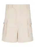 Balmain cotton cargo shorts - Neutrals
