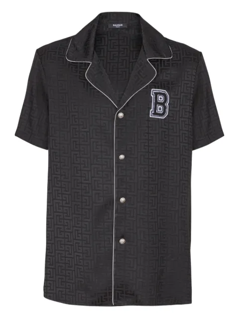 Balmain varsity pyjama shirt