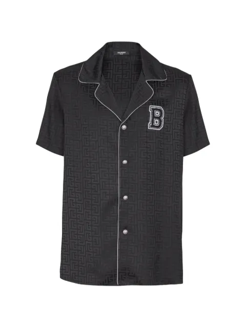 Balmain varsity pyjama shirt
