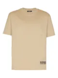 Balmain logo-stamp T-shirt - Neutrals