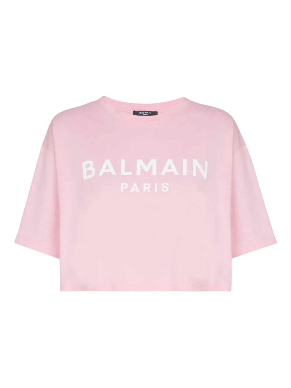 Balmain T-shirt met logoprint Roze
