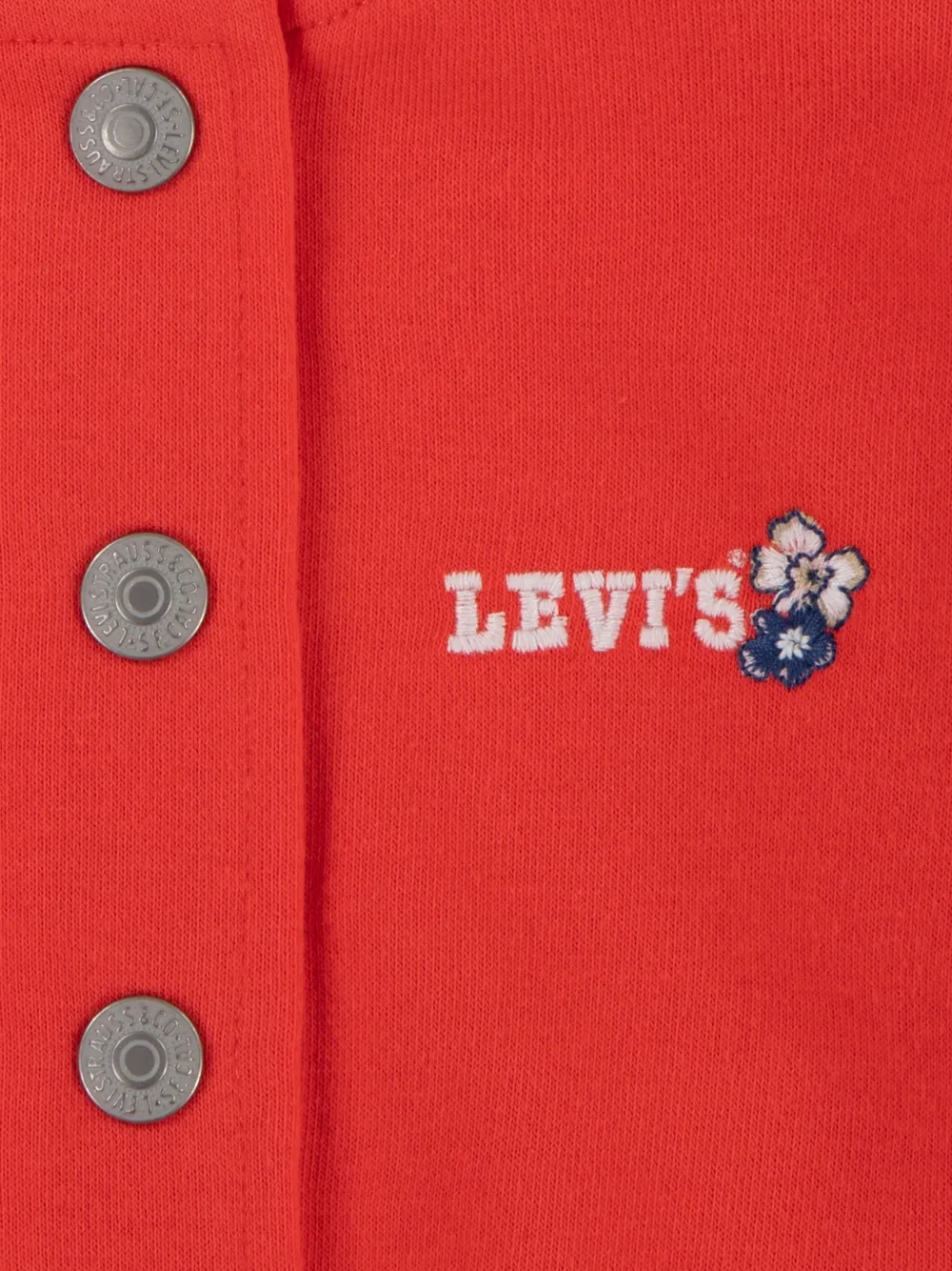 Levi's Kids Jeans met wijde pijpen Rood