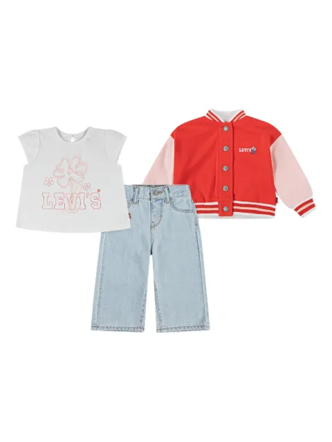 Levi's Kids Weite Jeans in Hellblau