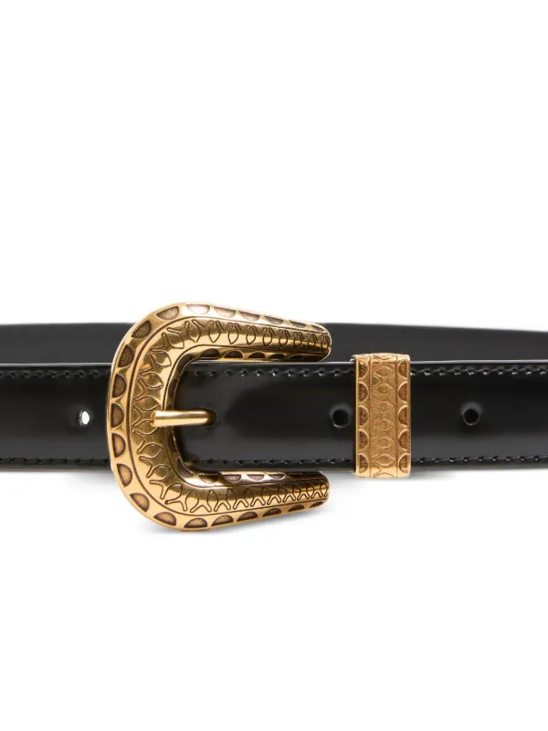 Valentino Garavani Vlogo Signature Brushed Calfskin Belt 20  display picture 2