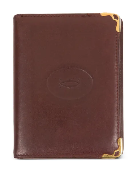Cartier 1990s leather wallet