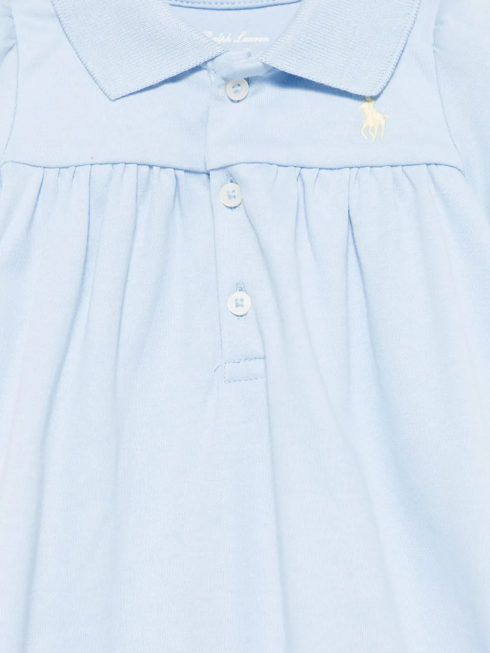 POLO RALPH LAUREN KIDS Polo Pony romper Blauw