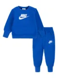 Nike Kids Swoosh logo-print tracksuit - Blue