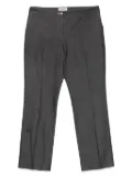 CHANEL Pre-Owned 2004 twill trousers - Grey