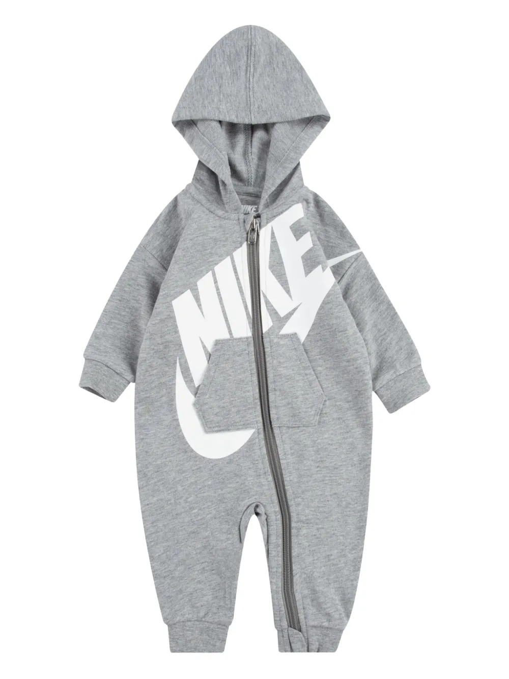 Nike Kids フーデッド ジャンプスーツ - グレー Nike Kids フーデッド ジャンプスーツ - グレー