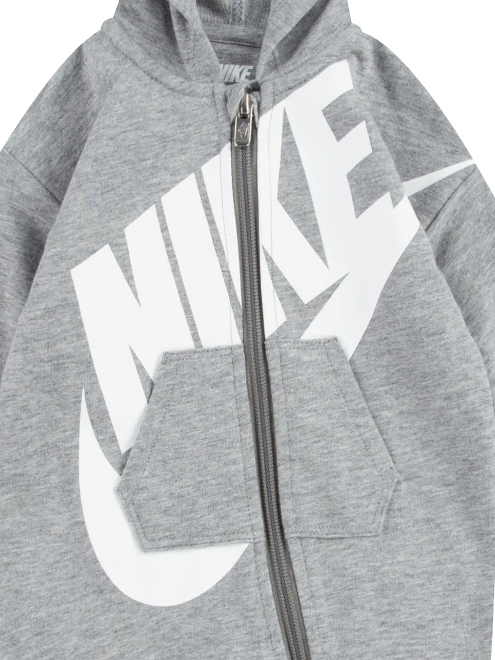 Nike Kids Jumpsuit met rits en capuchon Grijs