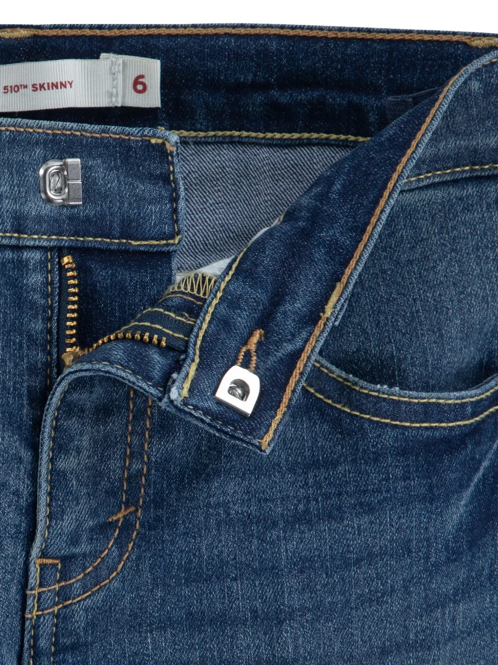 Levi's Kids Straight jeans Blauw