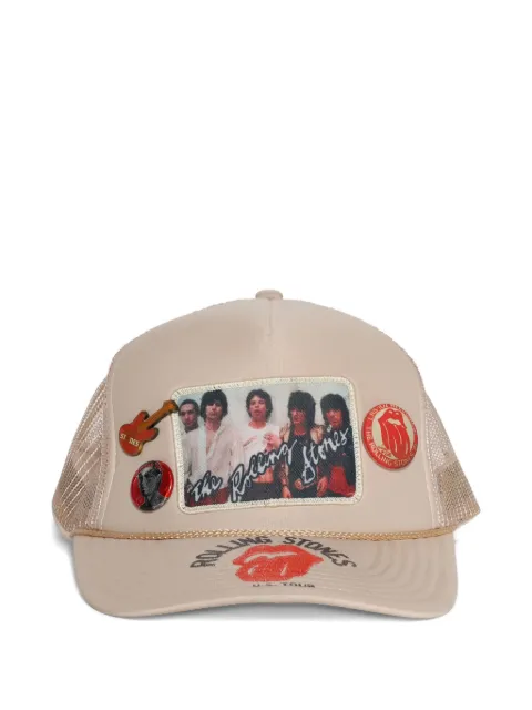 MadeWorn The Rolling Stones appliqué hat