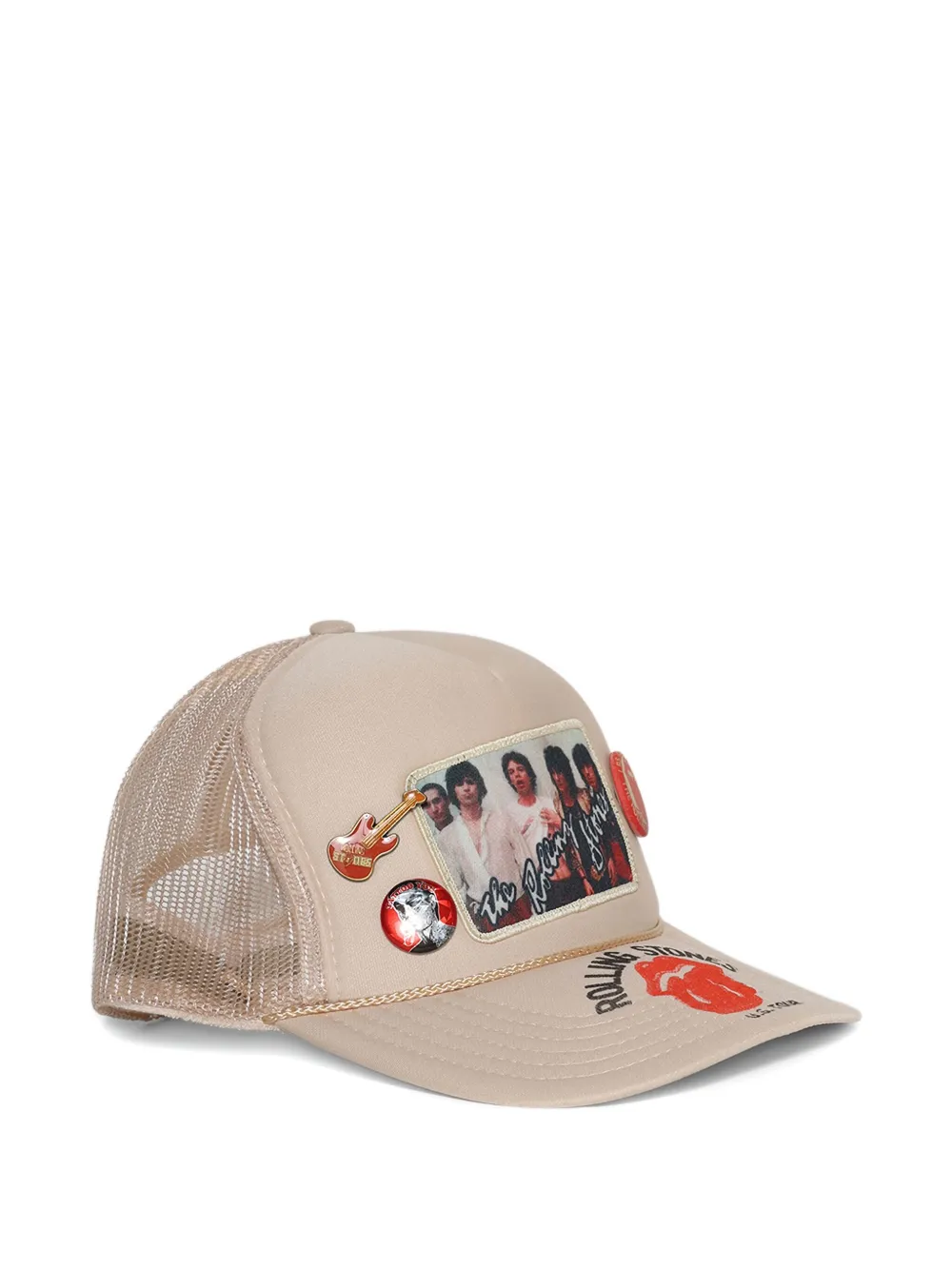 MadeWorn The Rolling Stones appliqué hat | Image 2