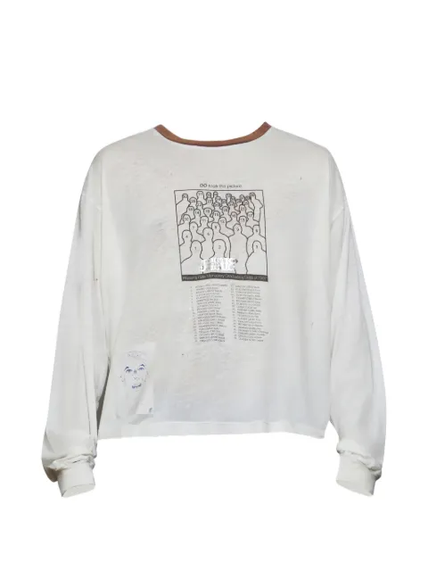 Paly long-sleeve graphic T-shirt