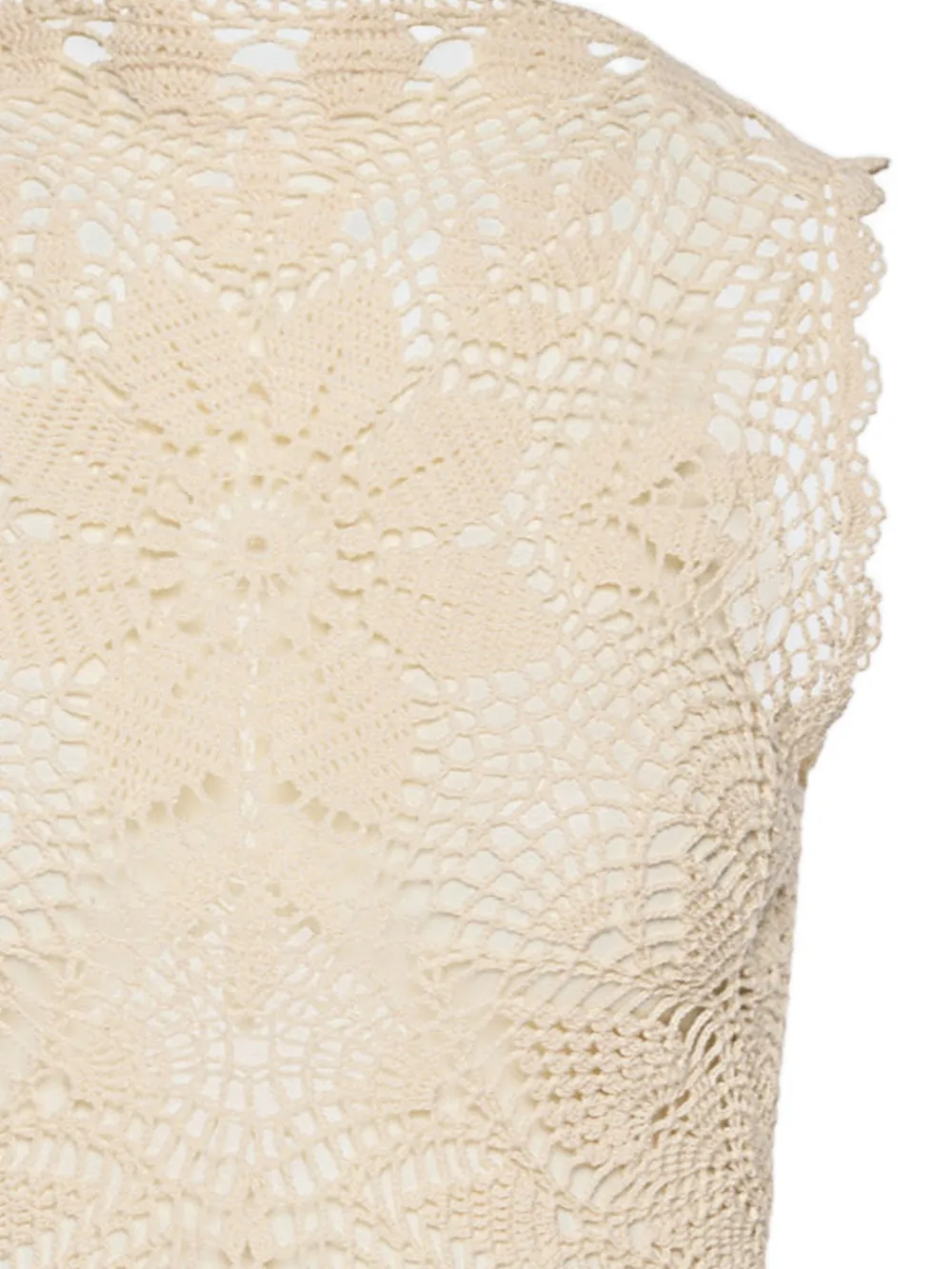 Magda Butrym crochet round-neck top | Vests & Tank Tops | Image 2