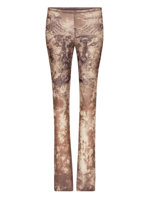 Jean Paul Gaultier medallion-print trousers