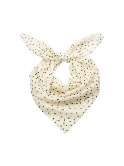 Magda Butrym polka-dot scarf