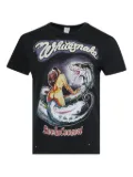 MadeWorn whitesnake band-print T-shirt - Black