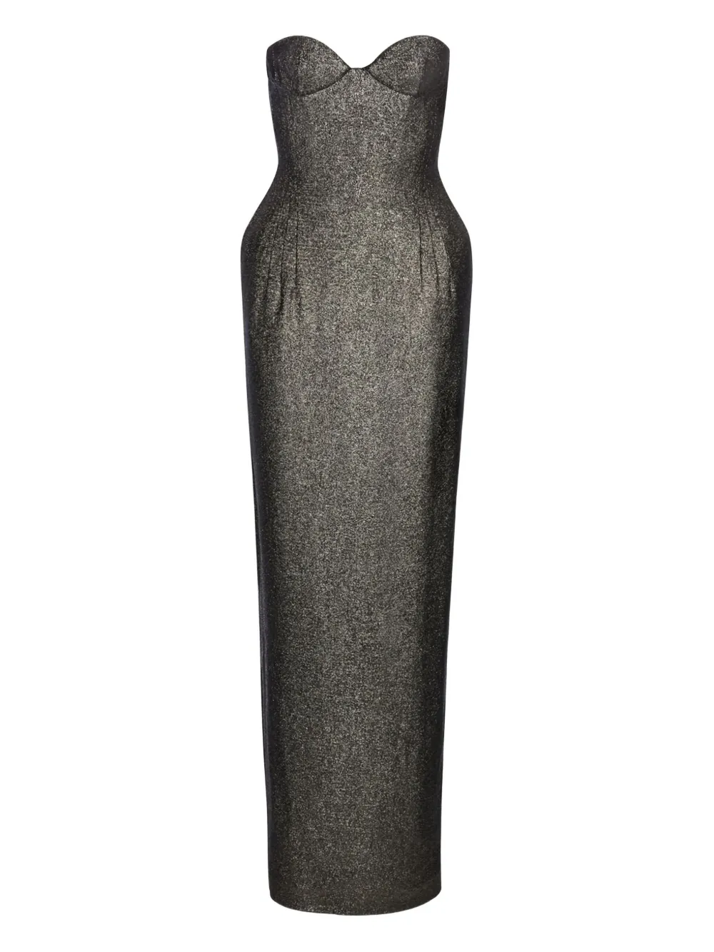 Magda Butrym sweetheart dress | Grey | Image 1