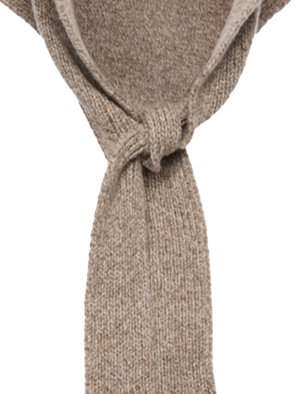 Magda Butrym Gebreide sjaal - Beige