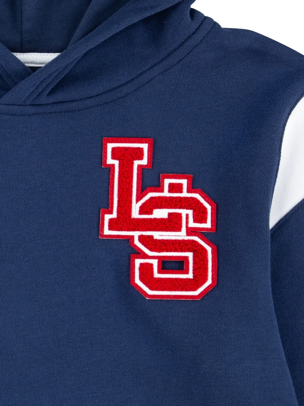 LEVI'S LOGO-EMBROIDERED HOODIE