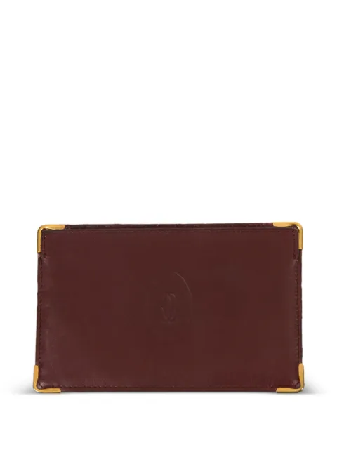 Cartier 1990s Kartenetui aus Leder