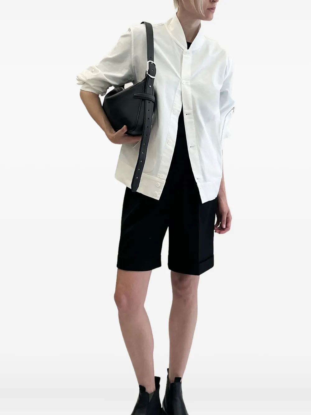Bonastre small Rider asymmetrical shoulder bag | Men | Image 2