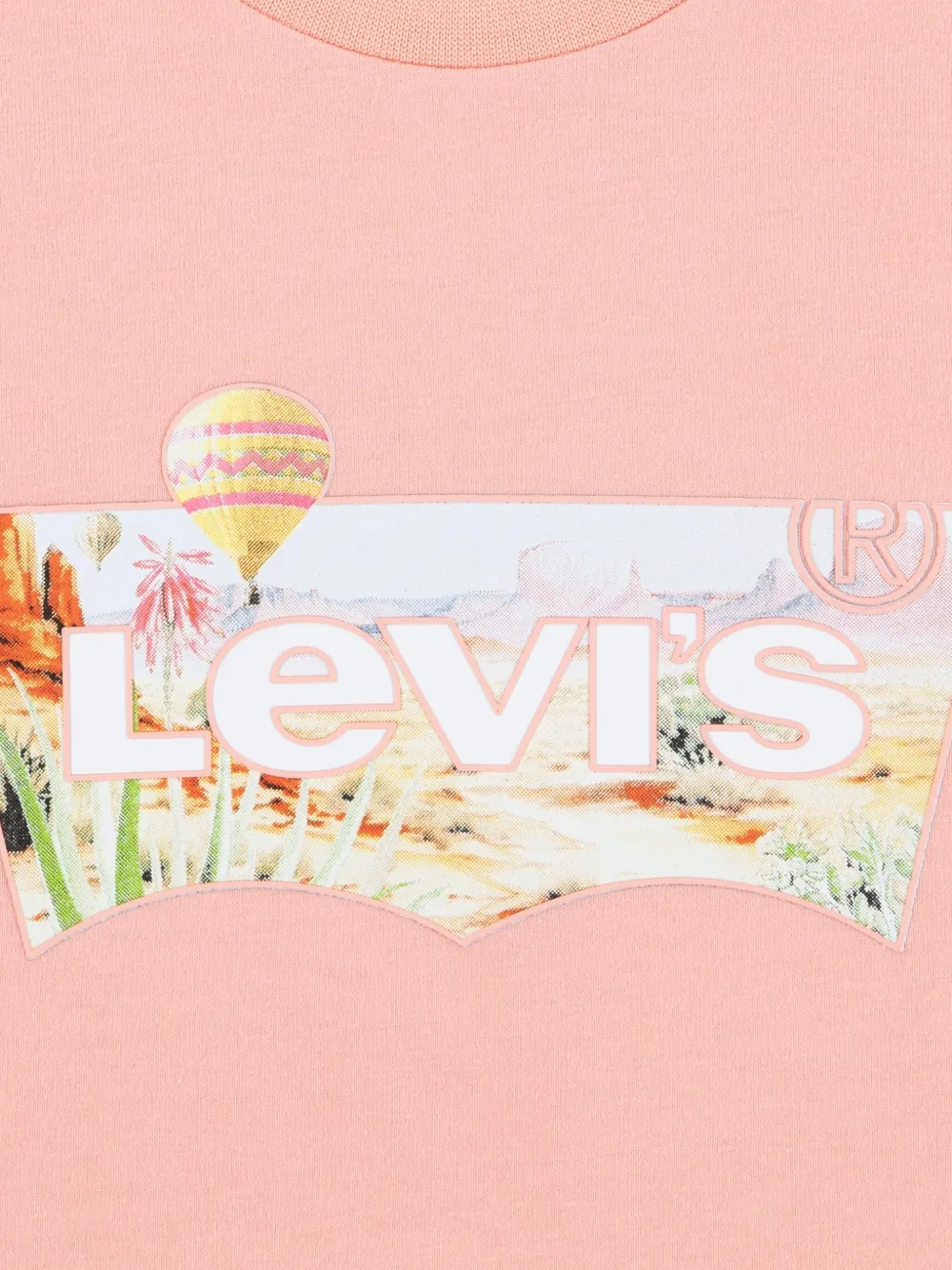 Levi's Kids T-shirt met grafische print Roze