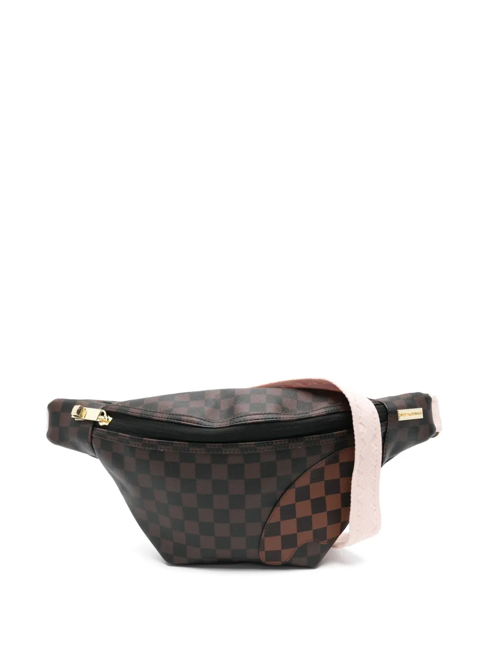 Sprayground checked belt bag | Brown | Image 1