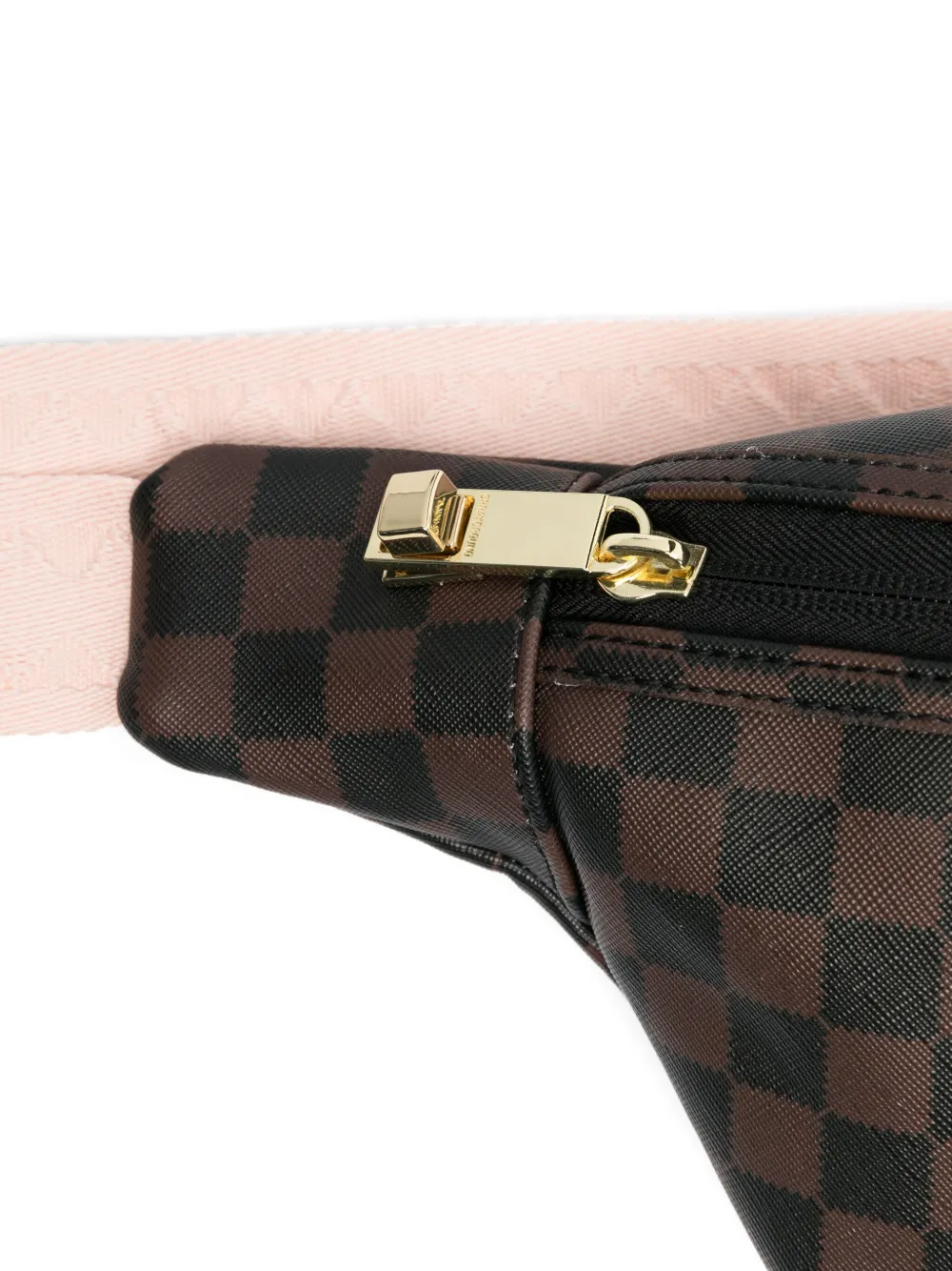 Sprayground checked belt bag