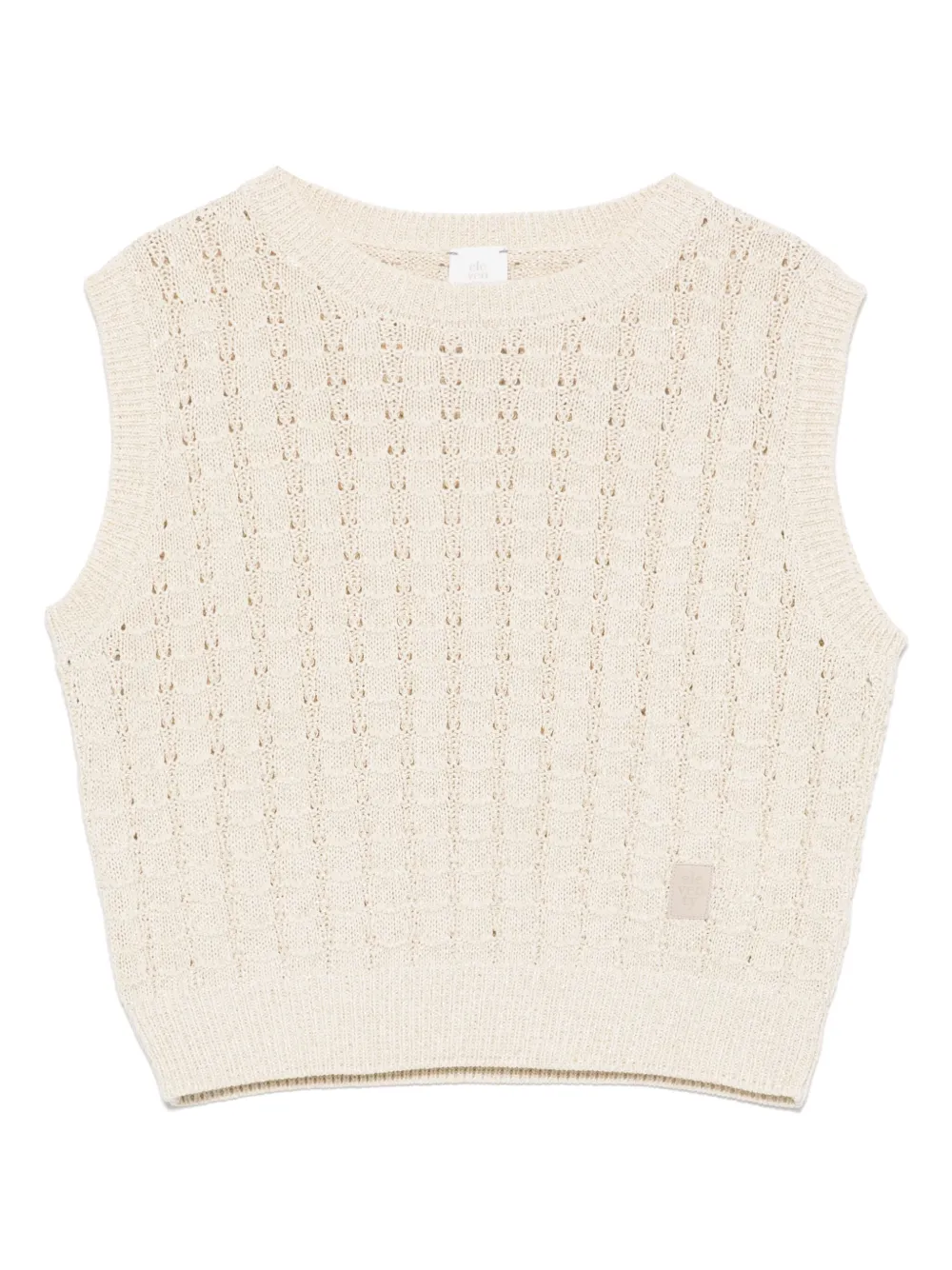 Eleventy Kids Gebreid hemd Beige
