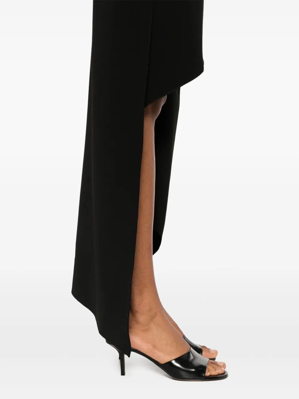 Courrèges Maxi-rok met print Zwart
