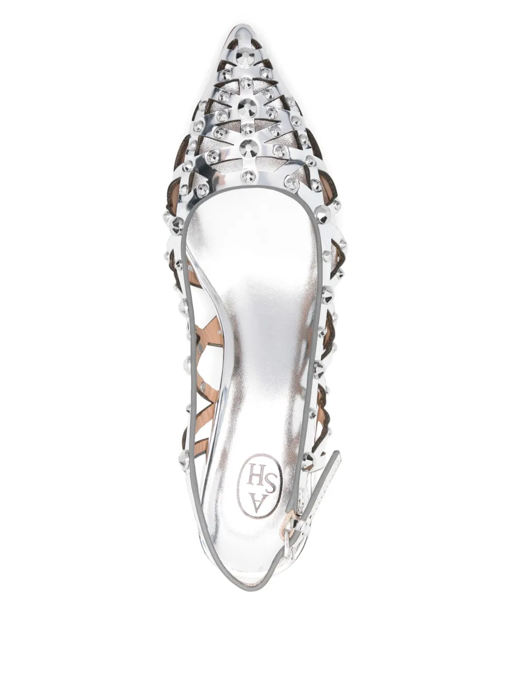 Ash 55mm Bizarre pumps Silver
