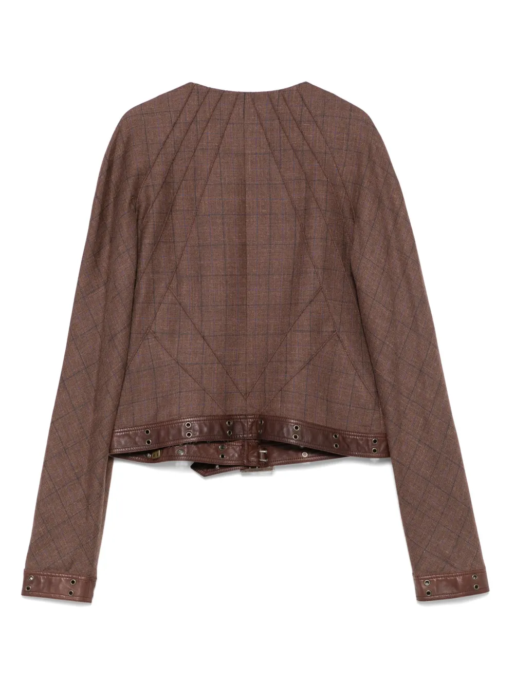 Christian Dior Pre-Owned 2010s checked jacket | Image 2