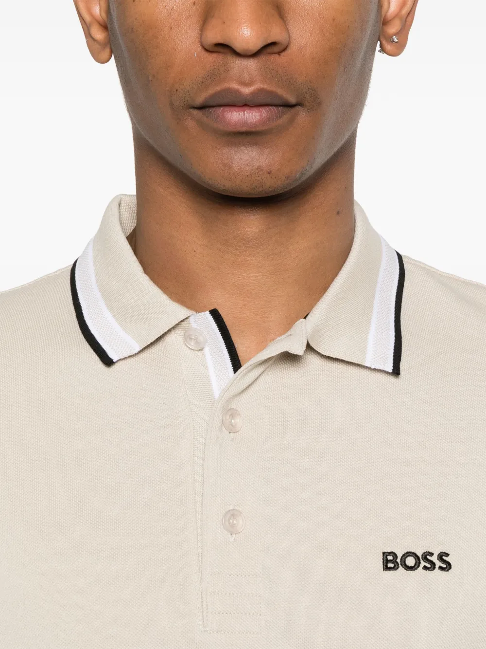 BOSS Paddy poloshirt Beige