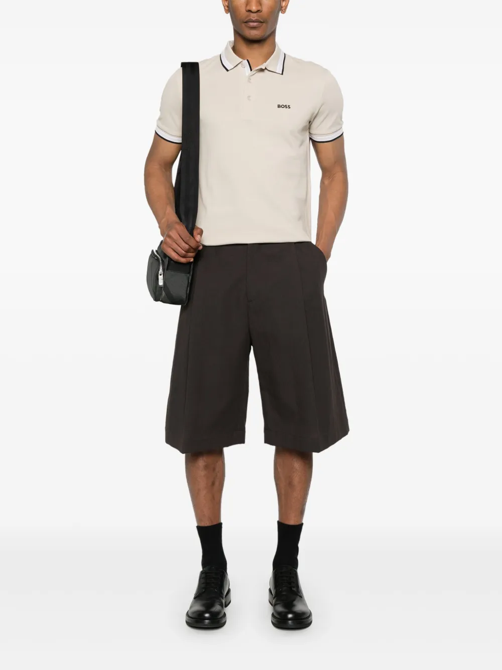 BOSS Paddy poloshirt - Beige