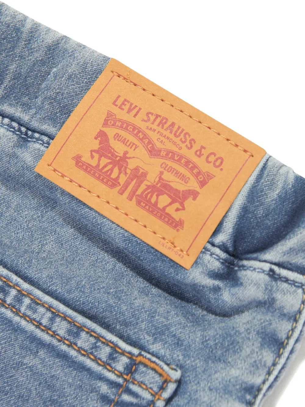 Levi's Kids Spijkershorts Blauw