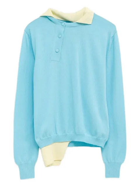 ALL IN asymmetric polo jumper