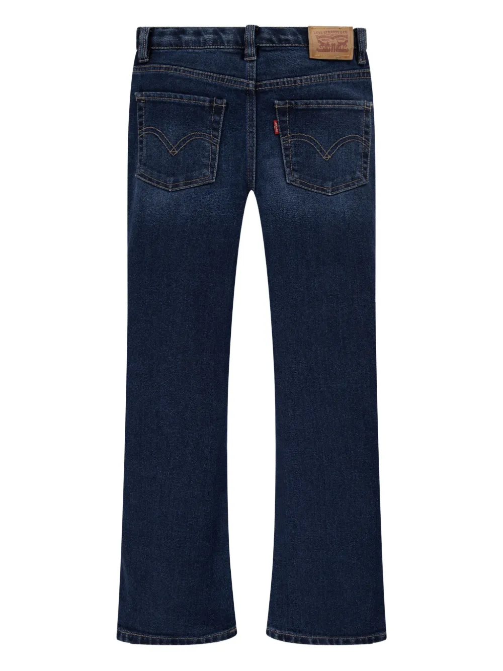 Levi's Kids Jeans met wijde pijpen Blauw
