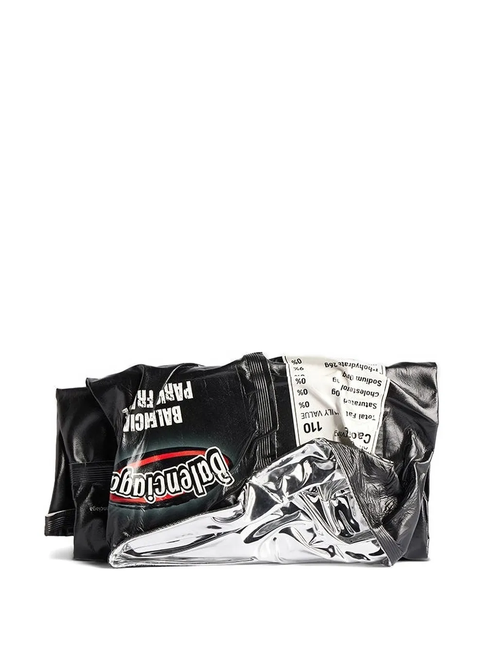 Balenciaga Leather Clutch Bag In Black