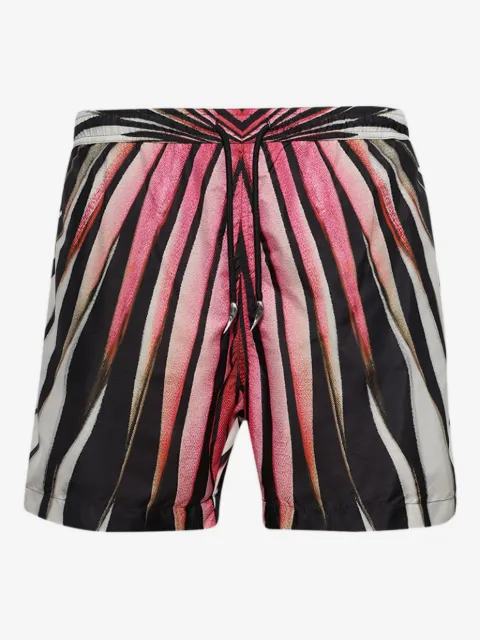 Roberto Cavalli short de bain à imprimé zébré