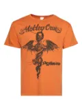 MadeWorn dragon-embellished T-shirt - Orange