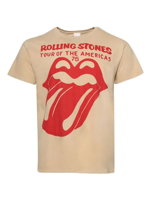 MadeWorn t-shirt en coton à imprimé ROLLING STONES TEA STAINED TONGUE '90S