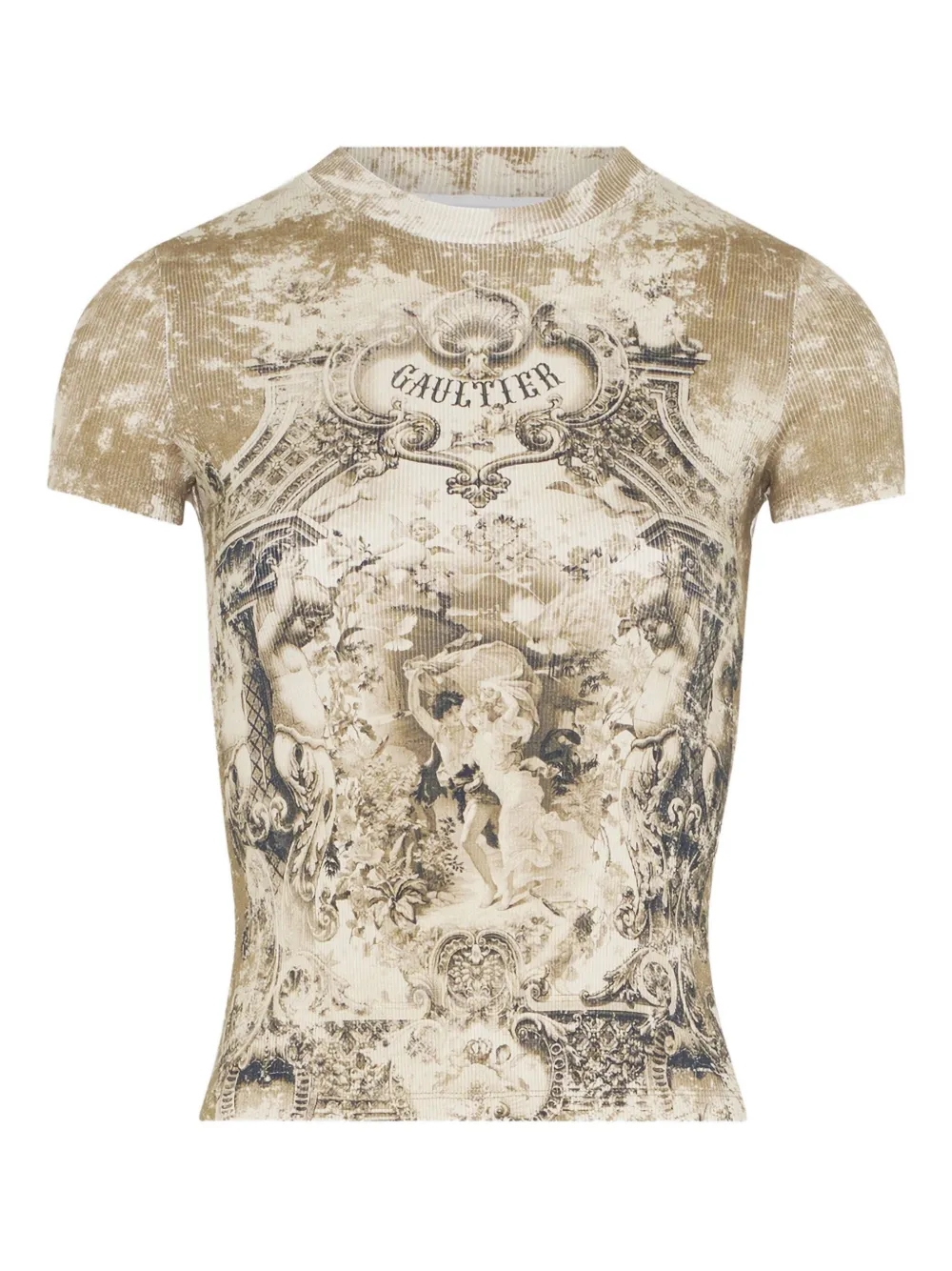 Jean Paul Gaultier アートプリント Tシャツ Jean Paul Gaultier ジャンポールゴルチエJPG アートプリント