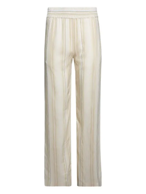 Victoria Beckham Gestreifte Hose mit Stretchbund