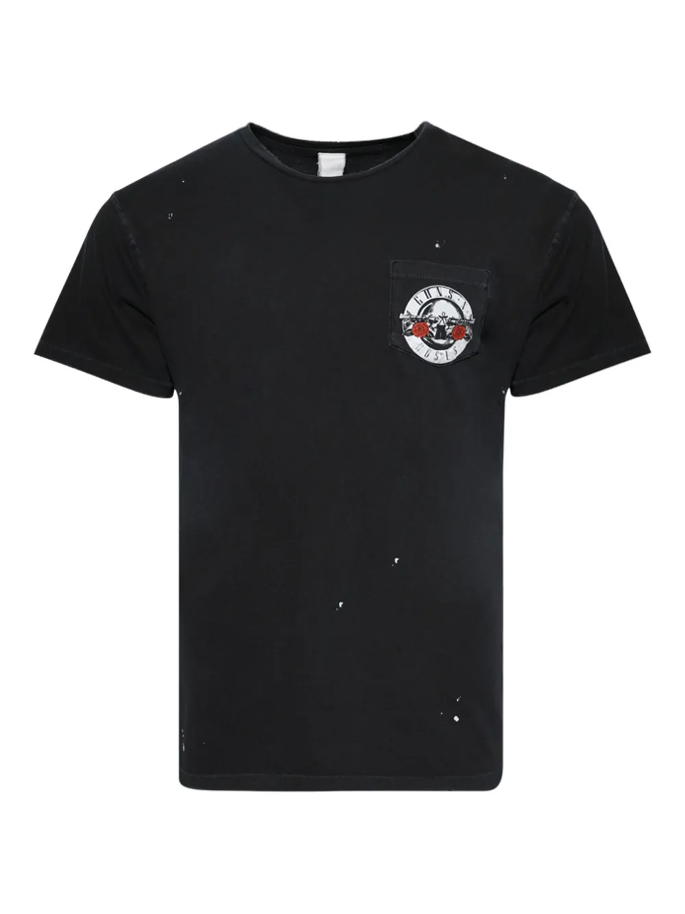MadeWorn Guns N Roses pocket T-shirt | Black | Image 1
