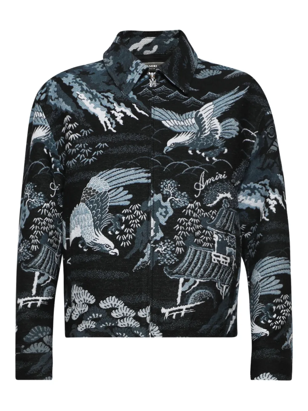 AMIRI Crane Tapestry jacket | Black | Image 1