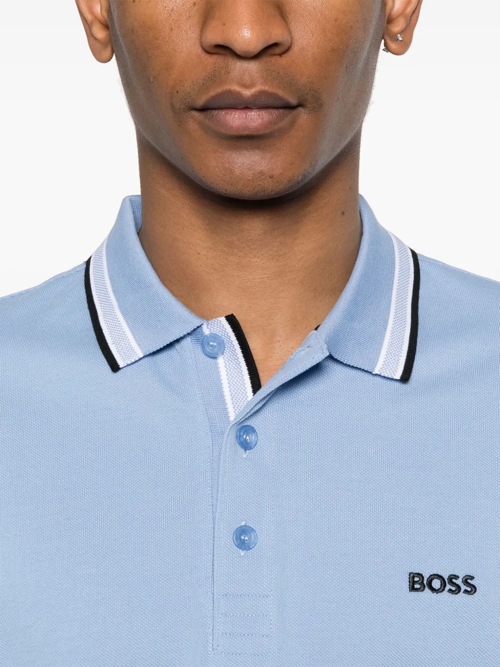 BOSS Paddy poloshirt Blauw