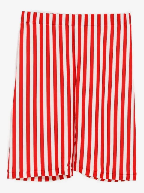 Duran Lantink short rayé à design asymétrique