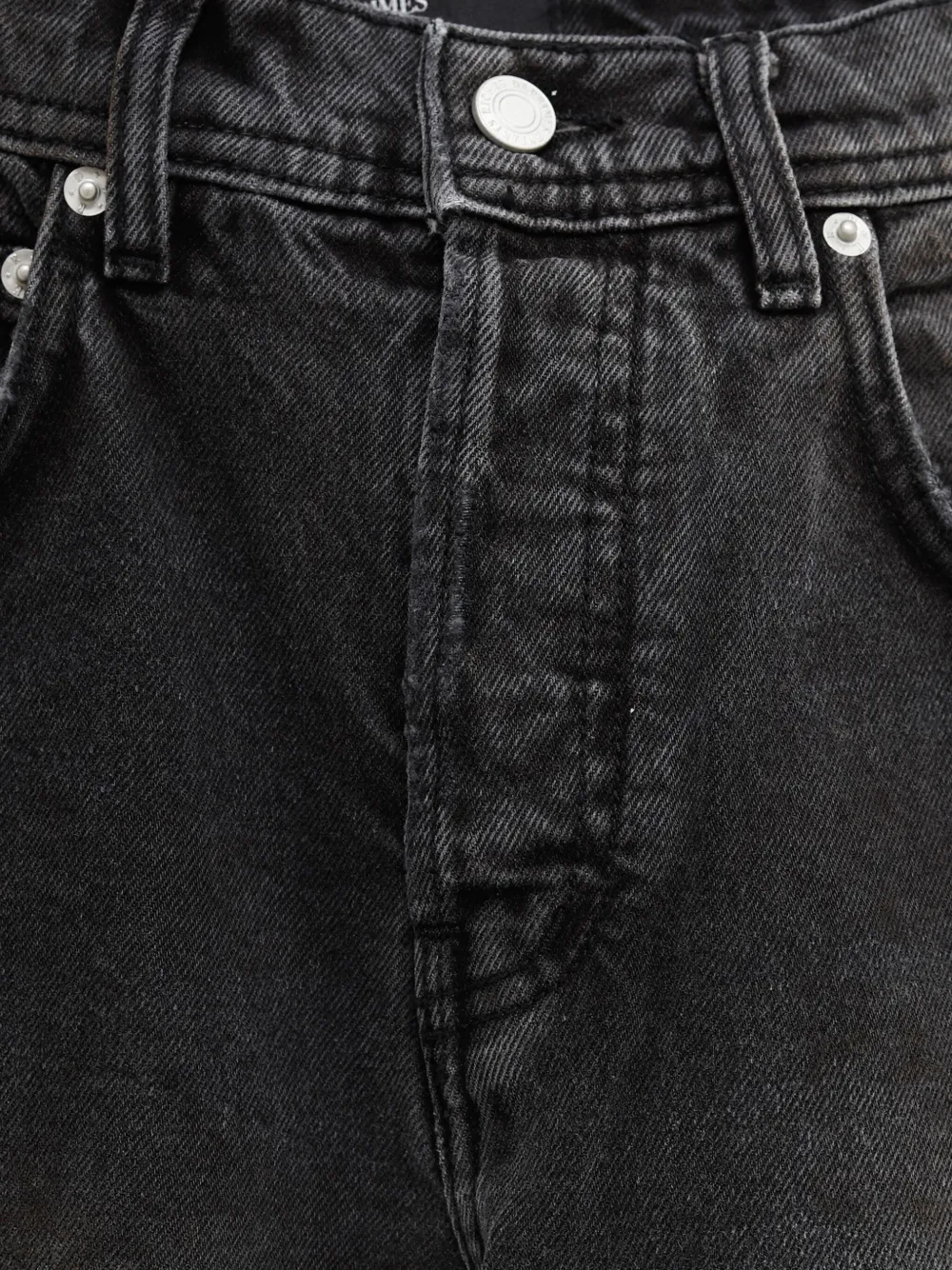 Enfants Riches Déprimés Gerafelde bootcut jeans Zwart